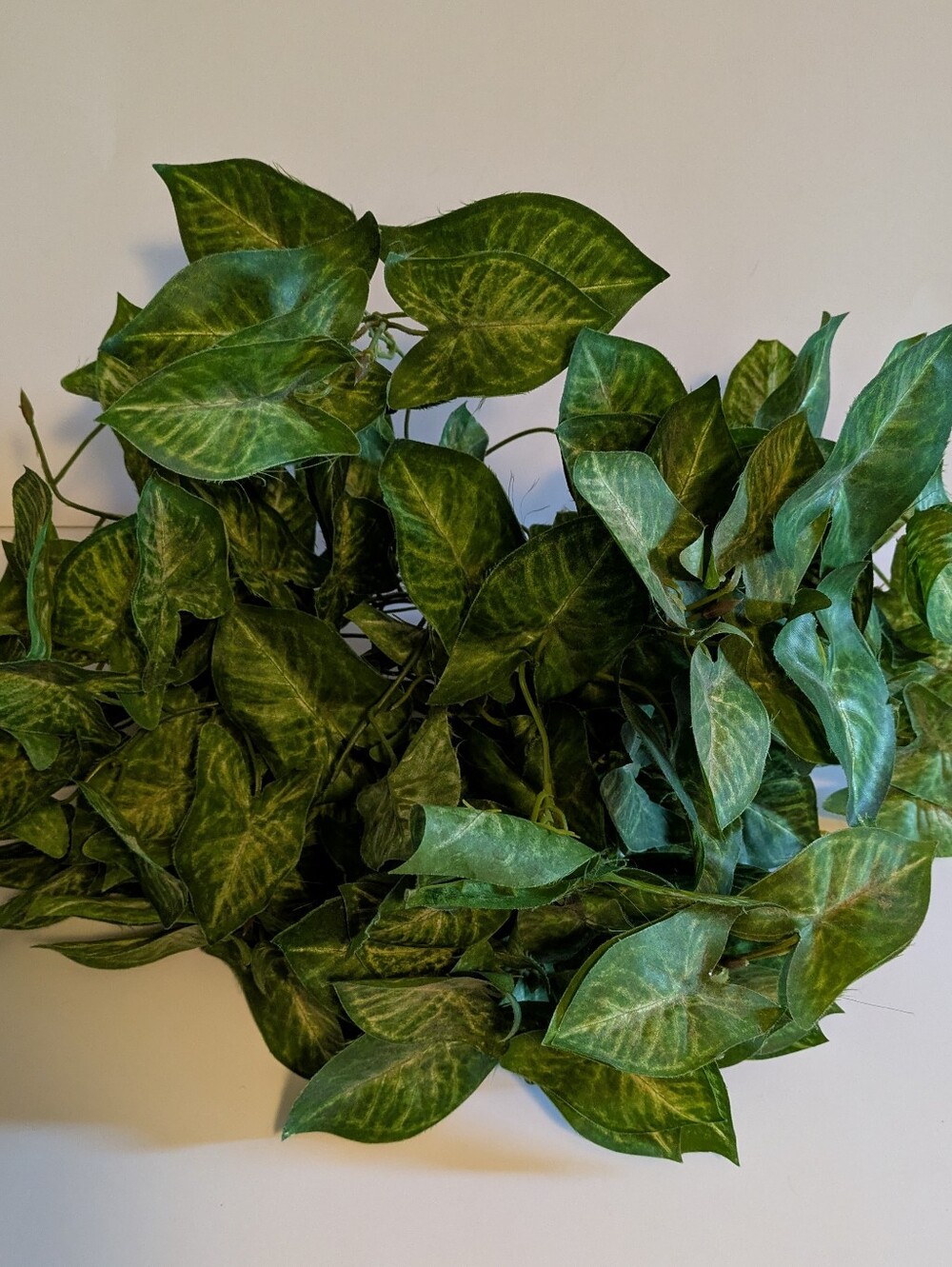 Plants Greenery Artificial Plants Garland Lifelike Green Leaves Home Decor #2